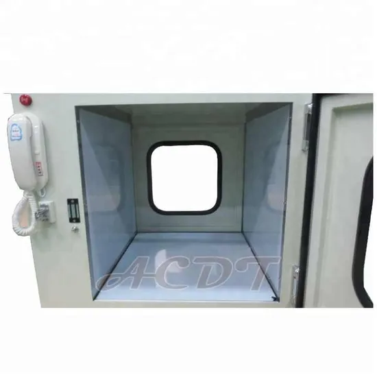 GMP Static Transfer Window Stainless Steel Dust Free & UV Sterilization Lamp Interlock System Dynamic Pass Box for Hospital Lab Cleanroom Clean Room